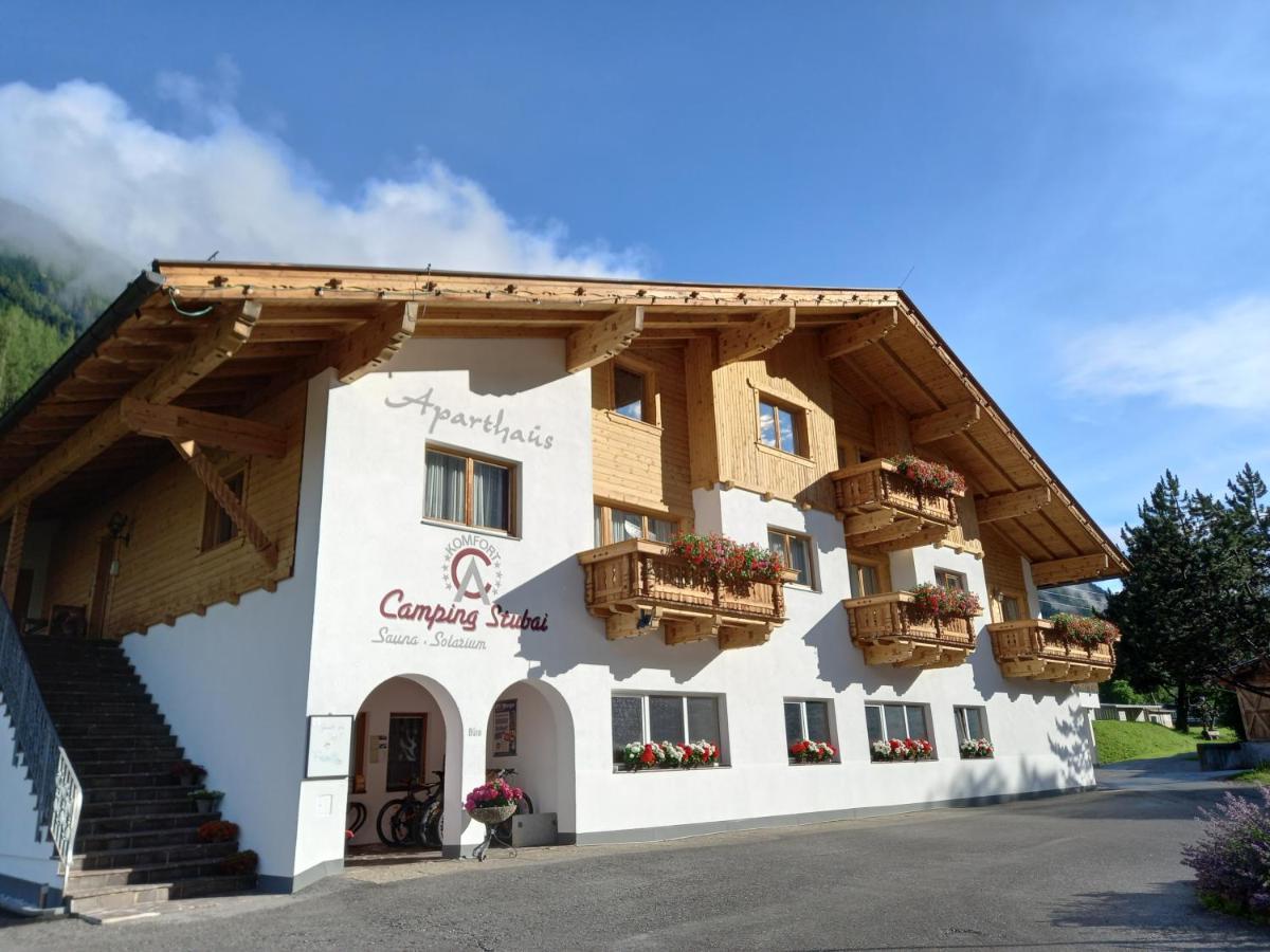 Aparthaus Camping Stubai Neustift im Stubaital Kültér fotó